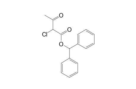 DIPHENYLMETHYL-2-CHLORO-3-OXOBUTANOATE