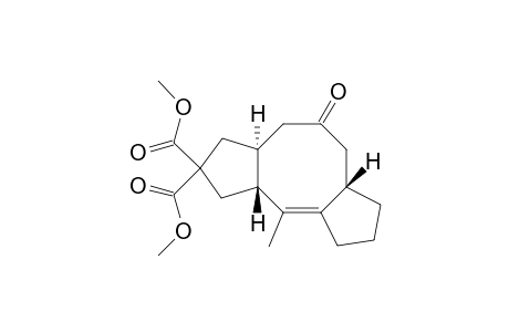 (3R*, 7S*, 11S*)-2-Methyl-5,5-bis(methoxylcarbonyl)tricyclo[9.3.0.0(3,7)]tetradec-1-ene-9-one