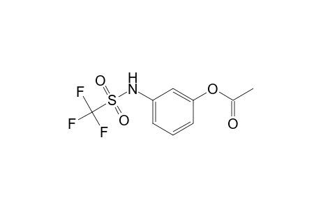 Methanesulfonamide, N-[3-(acetyloxy)phenyl]-1,1,1-trifluoro-