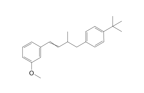 1-tert-butyl-4-[4-(3-methoxyphenyl)-2-methyl-butyl]benzene