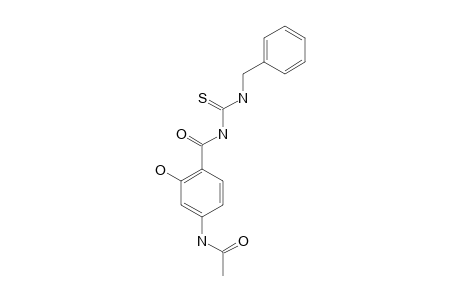 4-ACETAMIDO-N-(BENZYL-CARBAMOTHIOYL)-2-HYDROXY-BENZAMIDE