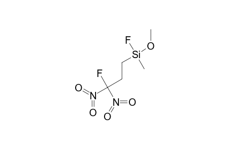 (3-FLUORO-3,3-DINITROPROPYL)-METHYLMETHOXYFLUOROSILANE