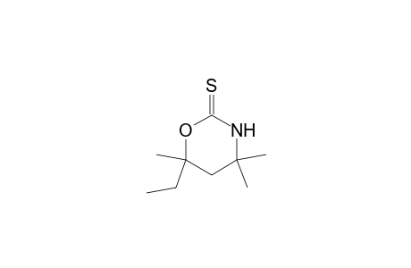 4,4,6-Trimethyl-6-ethyltetrahydro-1,3-oxazine-2-thione