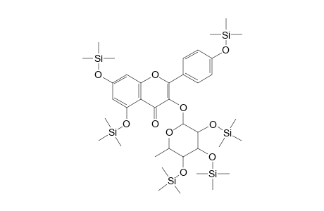 Kaempferol 3-O-.alpha.-L-rhamnoside, hexa-TMS