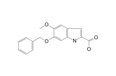 6-Benzyloxy-5-methoxy-2-carboxyindole