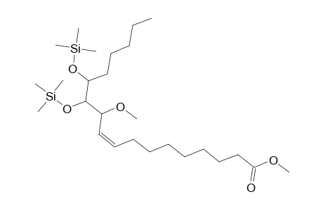Methyl (9Z)-11-methoxy-12,13-bis[(trimethylsilyl)oxy]-9-octadecenoate