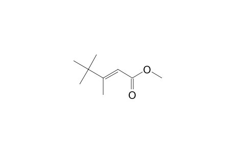 (E)-3,4,4-trimethyl-2-pentenoic acid methyl ester