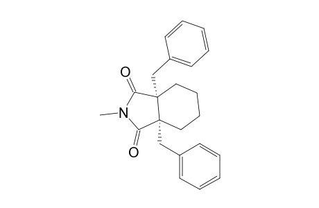 1H-Isoindole-1,3(2H)-dione, hexahydro-2-methyl-3a,7a-bis(phenylmethyl)-, cis-
