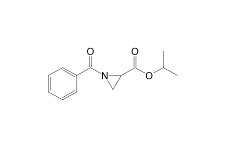 1-benzoyl-2-aziridinecarboxylic acid propan-2-yl ester