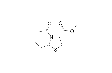(R)-3-Acetyl-2-ethyl-4-methoxycarbonylthiazolidine