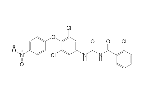 Benzamide, 2-chloro-N-[[[3,5-dichloro-4-(4-nitrophenoxy)phenyl]amino]carbonyl]-