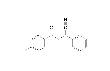 3-(p-iodobenzoyl)-2-phenylpropionitrile