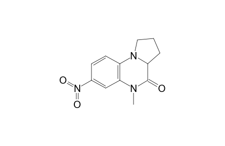 5-Methyl-7-nitro-1,2,3,3a-tetrahydropyrrolo[1,2-a]quinoxalin-4-one