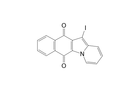 12-Iodonaphtho[2,3-b]indolizine-6,11-dione