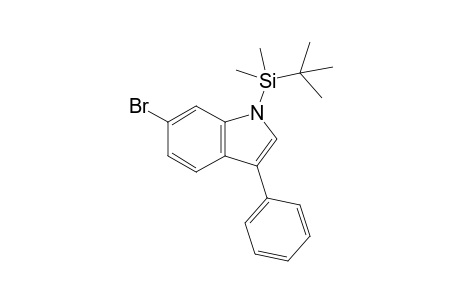 (6-bromanyl-3-phenyl-indol-1-yl)-tert-butyl-dimethyl-silane