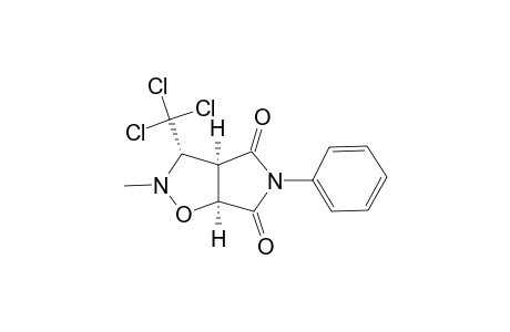 (3S)-3-(TRICHLOROMETHYL)-DIHYDRO-5-METHYL-2H-PYRROLO-[3,4-D]-ISOXAZOLE-4,6(5H,6A-H)-DIONE