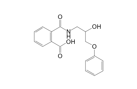 2-([(2-Hydroxy-3-phenoxypropyl)amino]carbonyl)benzoic acid