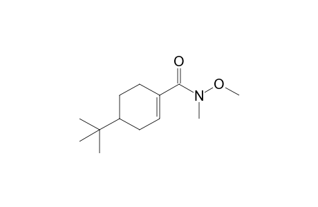 N-Methyl-N-methoxy-4-tert-butyl-cyclohex-1-enecarboxamide