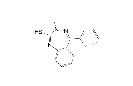 3-Methyl-5-phenyl-1,3-dihydro-2H-1,3,4-benzotriazepine-2-thione
