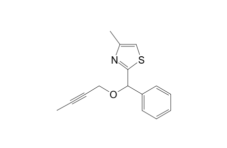 2-(But-2-ynyloxyphenylmethyl)-4-methylthiazole