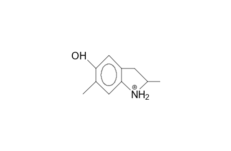 5-Hydroxy-2,6-dimethyl-indoline cation