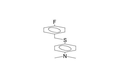 4-DIMETHYLAMINOPHENYL(4-FLUOROBENZYL)SULPHIDE