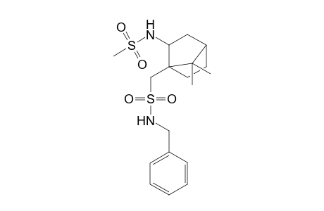 N-Benzyl-2-methylsulfonylamino-7,7-dimethylbicyclo[2.2.1]hept-1-ylmethanesulfonamide