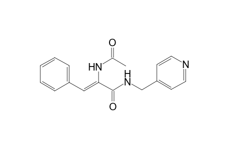 Propenamide, 2-acetylamino-3-phenyl-N-(4-pyridylmethyl)-