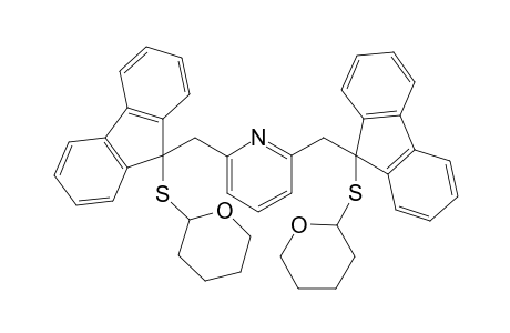 2,6-bis[[9-[(tetrahydropyran-2-yl)thio]fluoren-9-yl]-methyl]pyridine