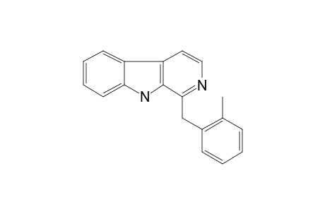 9H-Pyrido[3,4-B]indole, 1-[(2-methylphenyl)methyl]-