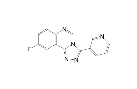 [1,2,4]triazolo[4,3-c]quinazoline, 9-fluoro-3-(3-pyridinyl)-