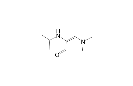 2-Propenal, 3-(dimethylamino)-2-[(1-methylethyl)amino]-