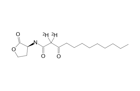 N-(3-OXO-DODECANOYL-[2-(2)H2])-L-HOMOSERINE-LACTONE