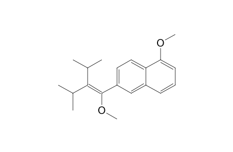 1,1-Diisopropyl-2-methoxy-2-(5-methoxy-2-naphthyl)ethylene