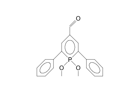 1,1-Dimethoxy-2,6-diphenyl.lambda./5/-phosphorin-4-carbaldehyde