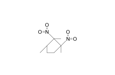 cis-1,2,3-Trimethyl-1,2-dinitro-cyclopentane