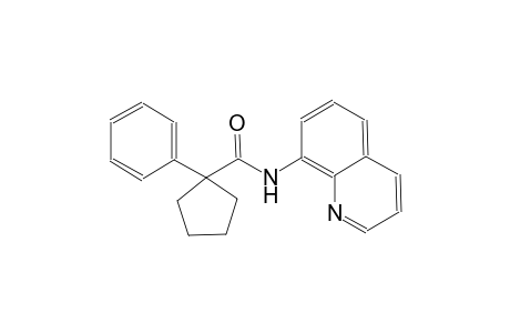 cyclopentanecarboxamide, 1-phenyl-N-(8-quinolinyl)-