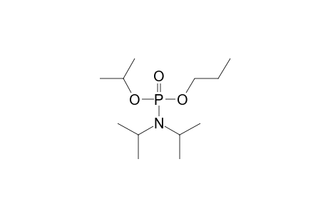 O-isopropyl O-propyl N,N-diisopropyl phosphoramidate