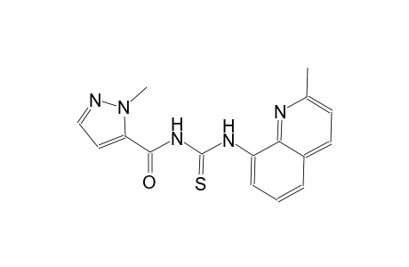 N-[(1-methyl-1H-pyrazol-5-yl)carbonyl]-N'-(2-methyl-8-quinolinyl)thiourea