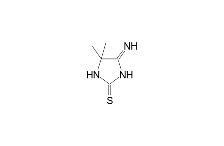 4,4-dimethyl-5-imino-2-imidazolidinethione