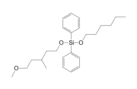 Silane, diphenylhexyloxy(5-methoxy-3-methylpentyloxy)-