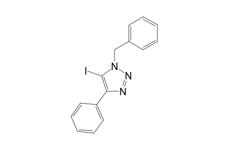 1-Benzyl-5-iodo-4-phenyl-1H-1,2,3-triazole