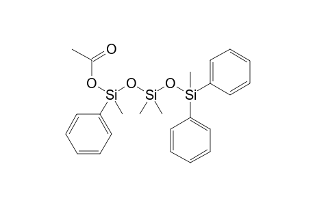 1-acetoxy-1,3,3,5-tetramethyl-1,5,5-triphenyltrisiloxane