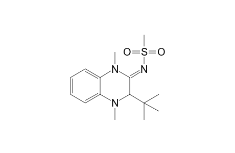 2-[(Methylsulfonyl)imino]-3-(t-butyl)-1,4-dimethyl-1,2,3,4-tetrahydrobenzopyrazine