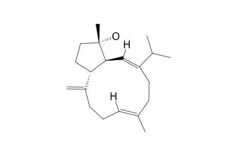 (1S,2E,6E,11R,14S)-6,14-dimethyl-10-methylidene-3-propan-2-ylbicyclo[9.3.0]tetradeca-2,6-dien-14-ol