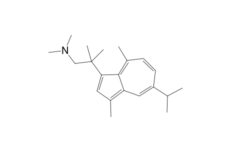 N,N-Dimethyl-2-(1-guaiazulenyl)-2-methyl-1-propanamine