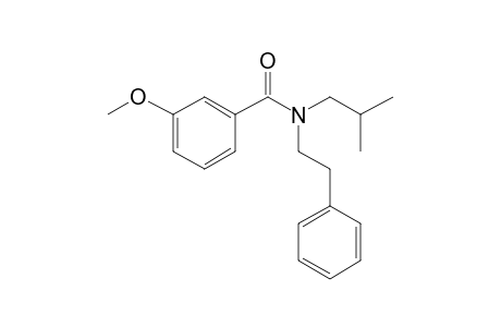 m-Anisoyl amide, N-(2-phenylethyl)-N-isobutyl-