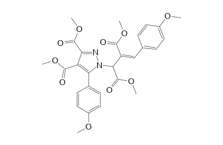 METHYL-2-[3',4'-DICARBOMETHOXY-5'-(4''-METHOXYPHENYL)-1'-PYRAZOLYL]-3-CARBOMETHOXY-4-(4''-METHOXYPHENYL)-BUT-3-ENOATE