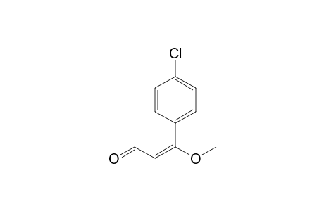 (E)-3-Methoxy-3-(4'-chlorophenyl)-2-propenal