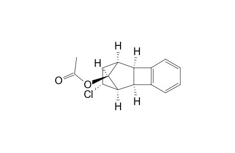 1,4-Methanobiphenylen-9-ol, 2-chloro-1,2,3,4,4a,8b-hexahydro-, acetate, (1.alpha.,2.alpha.,4.alpha.,4a.alpha.,8b.alpha.,9S*)-